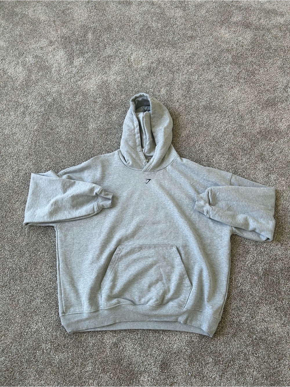 Heather Gray Gymshark Hoodie